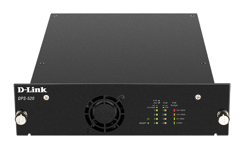 D-Link DPS-520 PoE Redundant Power Supply